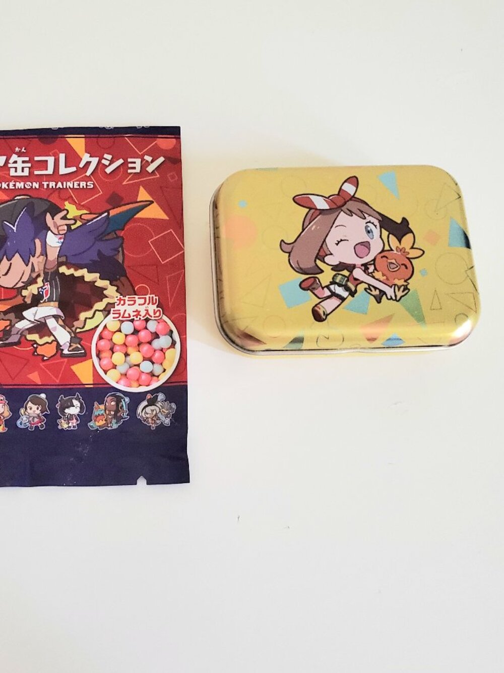 Pokemon Center 2020 Original Trainers Square Tin Can Collection May & Torchic